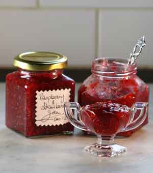 Raspberry and Strawberry Christmas Jam